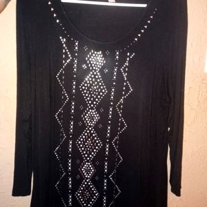 Roz & Ali long sleeve women's blouse